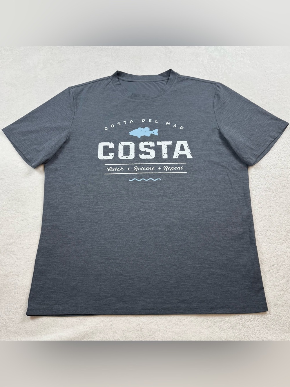 Costa Del Mar performance t-shirt men’s size XL dark gray pullover stretch